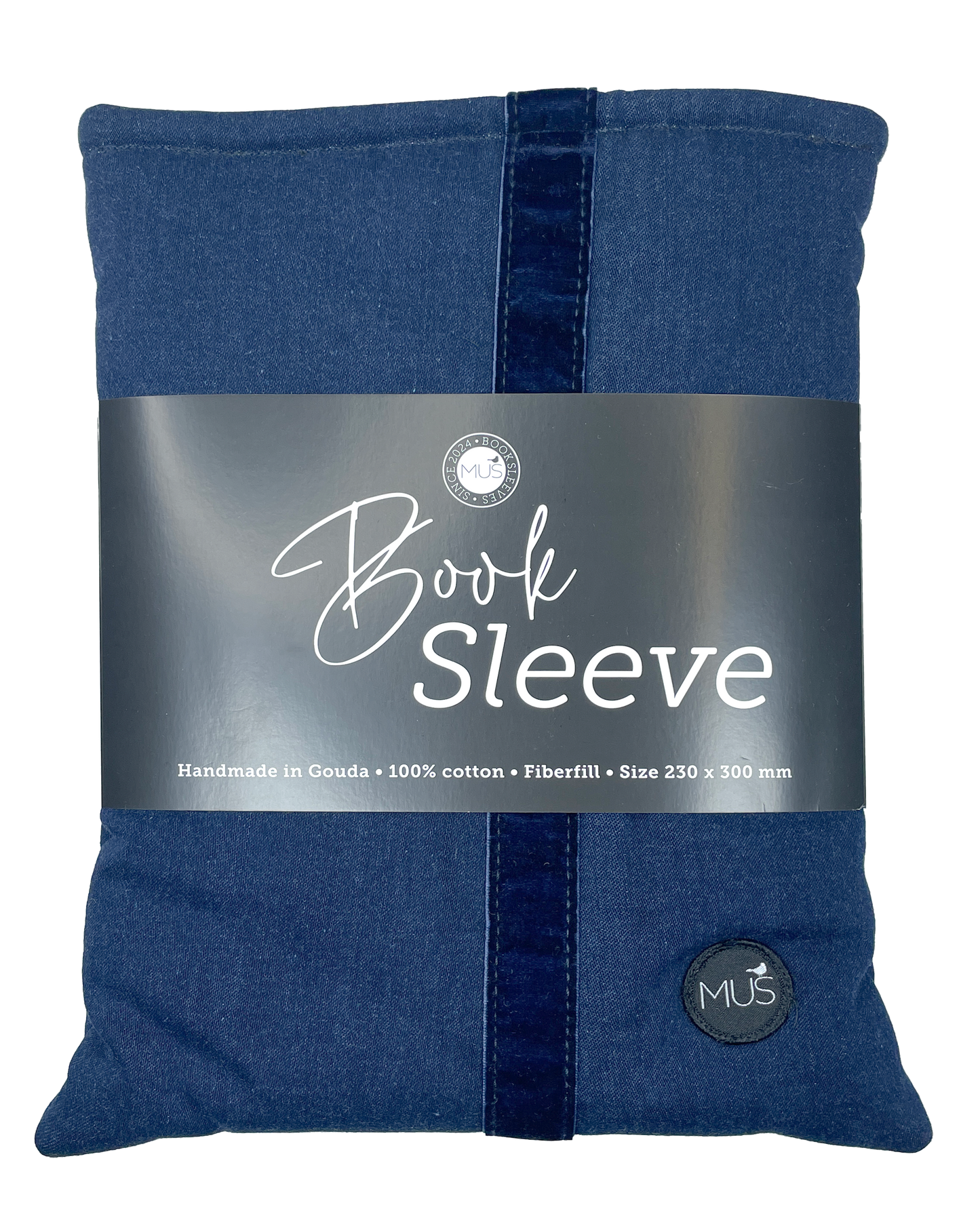 MUS Book Sleeve | Denim 1