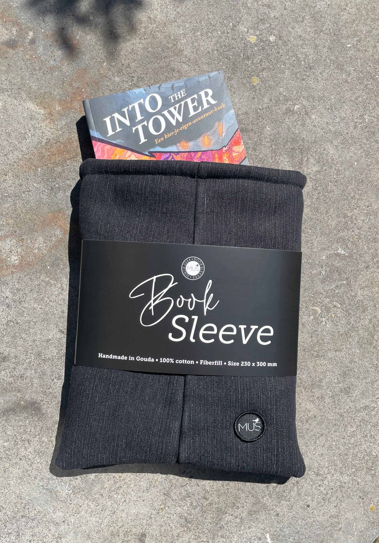 MUS Book Sleeve | Denim (unieke exemplaren)