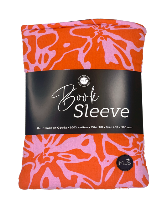 MUS Book Sleeve | Abstract rood