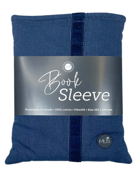 MUS Book Sleeve | Denim 1