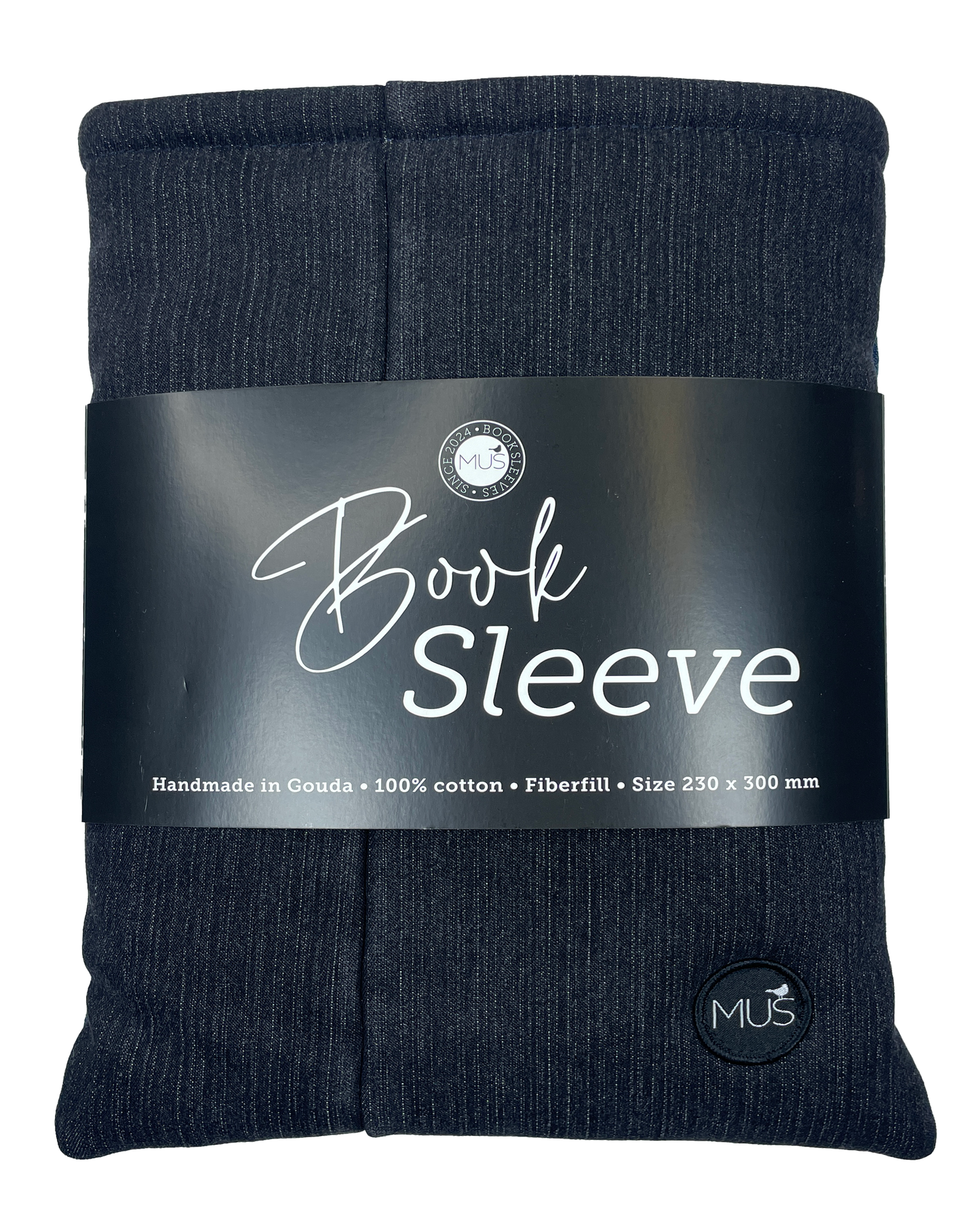 MUS Book Sleeve | Denim (unieke exemplaren)