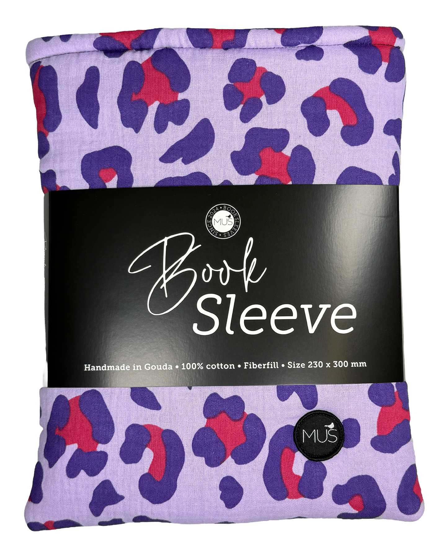 MUS Book Sleeve | Panter paars